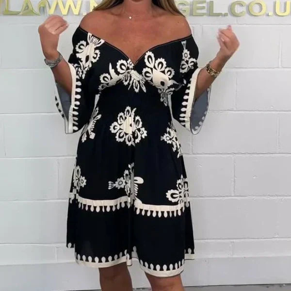 💥Limited Time Offer 49% OFF💞Women's Summer Printed Dress✈️Buy 2 free shipping